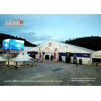 Buy cheap PVC Walls Luxury Banquet Tents For 1000 People / Outdoor Wedding Canopy product