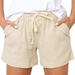 Oem Factory Manufacturer Custom Logo shorts spring new style high waist lace-up