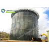 Buy cheap 3000000 Gallons Glass Lined Steel Liquid Storage Tanks With Aluminum Alloy Trough Deck Roofs from wholesalers