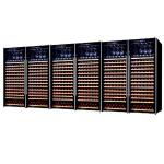 110 bottles Blue LED Wine Cellar Fridge