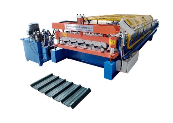 Buy cheap High Speed Aluminum Roll Forming Machines , Metal Roof Rolling Machines With Hydraulic Power from wholesalers