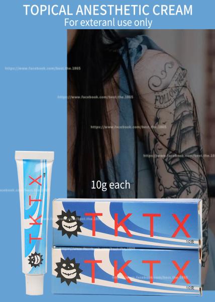 Buy cheap Anesthetic TKTX Tattoo Numbing Cream Stopping Pain PMU Lip Tattoo Aftercare Cream from wholesalers