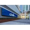 Buy cheap CCTV Cameras Advertising LED Billboard Steel Structure P8 Outdoor 45m Powder Coating from wholesalers