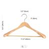 Buy cheap Boutique Wooden Clothes Hanger 1.3cm Wide Shoulder Suit Hangers from wholesalers