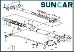 4485614 Hydraulic Repair Seal Kit Deere Parts 230CLC For Bucket Cylinder