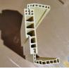 Buy cheap Composite Hollow Waterproof Bathroom Door Frame PVC Laminted from wholesalers