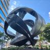 Buy cheap Custom Stainless Steel Sphere Sculpture With Matte Surface For Outdoor Decoration from wholesalers