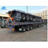 Buy cheap 40FT Container Semi Trailer With High Strength Steel Material from wholesalers