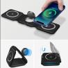 Buy cheap 3In1 Wireless Charger Stand Foldable Private Mold With 15W Magnetic from wholesalers