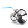 Buy cheap Water Food Grade 2 Inch 1.5 Stainless Steel Ball Valve Manual Tank Bottom from wholesalers