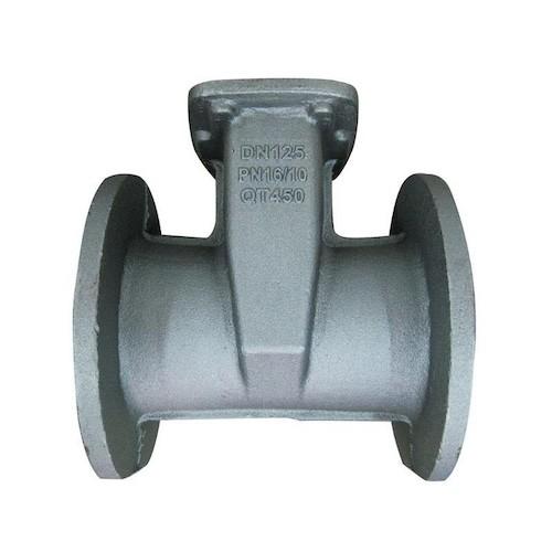 Buy cheap DN125 Pipe Fittings Ductile Iron Casting Tee Joints For Water System Supply from wholesalers