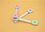 ABS Material Child Safety Cabinet Locks Security Ultra Strong Acrylic Adhesive