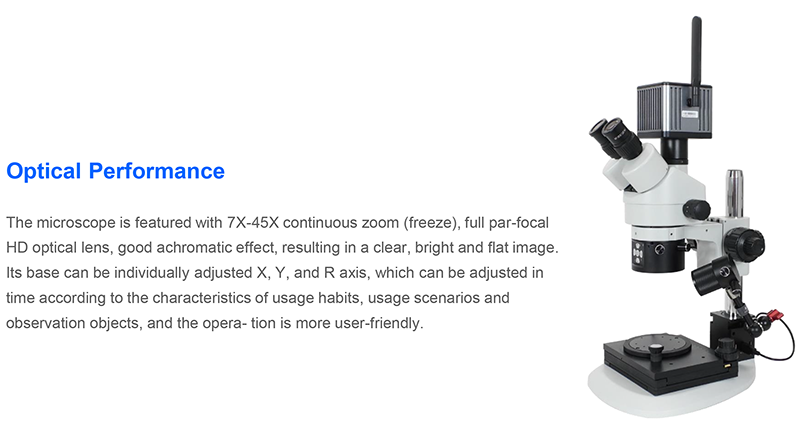 OPTO-EDU A18.4903 Digital Camera Stereo Comparison Microscope