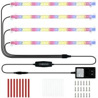 Buy cheap 4 Strips IP62 380nm Full Spectrum Led Grow Lights For Indoor Plants product