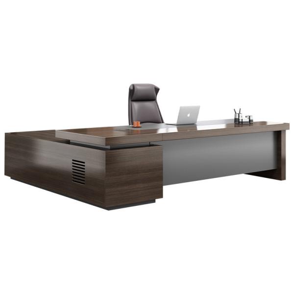 Buy cheap Commercial Furniture Modern Wooden Executive Office Table with 50mm Thickness from wholesalers