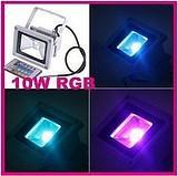 Buy cheap led flood light RGB 30w outdoor waterproof Landscape Lighting coloful red blue changeable aluminum base hot sale 2 years from wholesalers