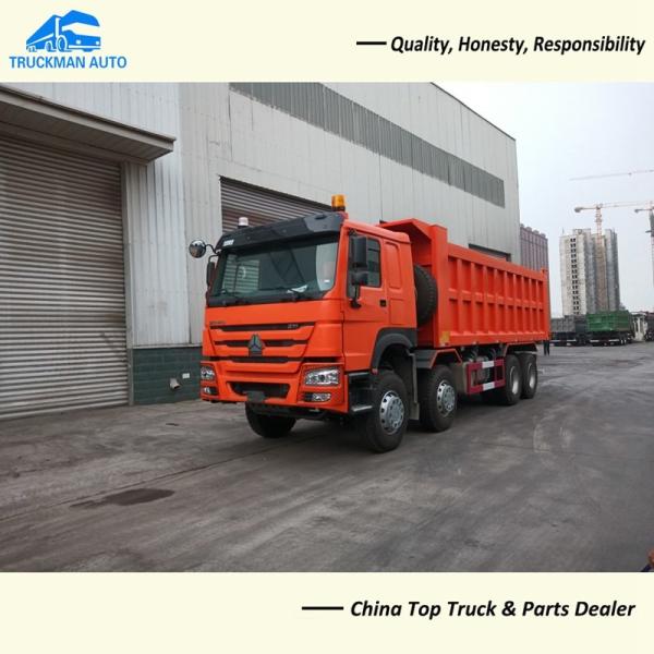 Buy cheap Brand New 8x4 50 Tons 371HP Sinotruk Tipper Truck from wholesalers