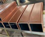 Non Ferrous Metal Crystallizer Copper Mould Pipes 365X480mm