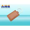 Buy cheap Custom 125khz 1 Rfid Key Fob , Printable Brown Leather Rfid Key Chain from wholesalers