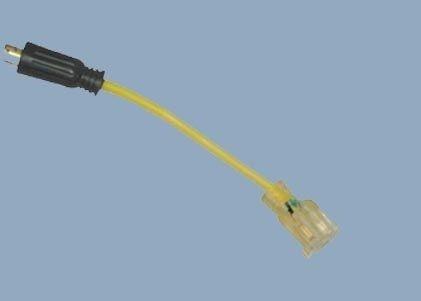 Buy cheap UL CUL CSA 15A 125V Twist Lock Adapter L5-15P To NEMA 5-15R American UL Power Cord from wholesalers