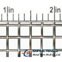 Buy cheap SS, Cu, Al Material Single Intermediate Crimped Wire Mesh, 4Mesh 0.6-3mm Wire product
