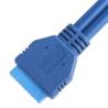 Buy cheap Usb3.0 20p Idc Connector Ldpe Transparent 45p Blue PVC OEM / ODM from wholesalers