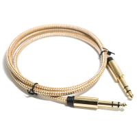 Buy cheap Guita String RCA Audio Cable 6.35MM Knited Rope Fine Metal Interface 0.8M product