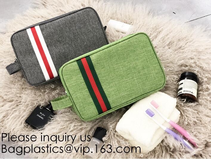 Multifunction canvas cosmetic bags felt makeup bag for sale toiletry bag for travel,makeup bag necesery travel bagease