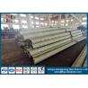 Buy cheap 40Ft Power Transmission Poles Hot Dip Galvanised Steel Pole Q345 Octagonal Shape from wholesalers