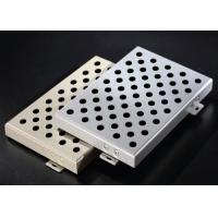 Buy cheap Elegant Appearance 3mm Aluminum 1050 Perforated Metal Panel product