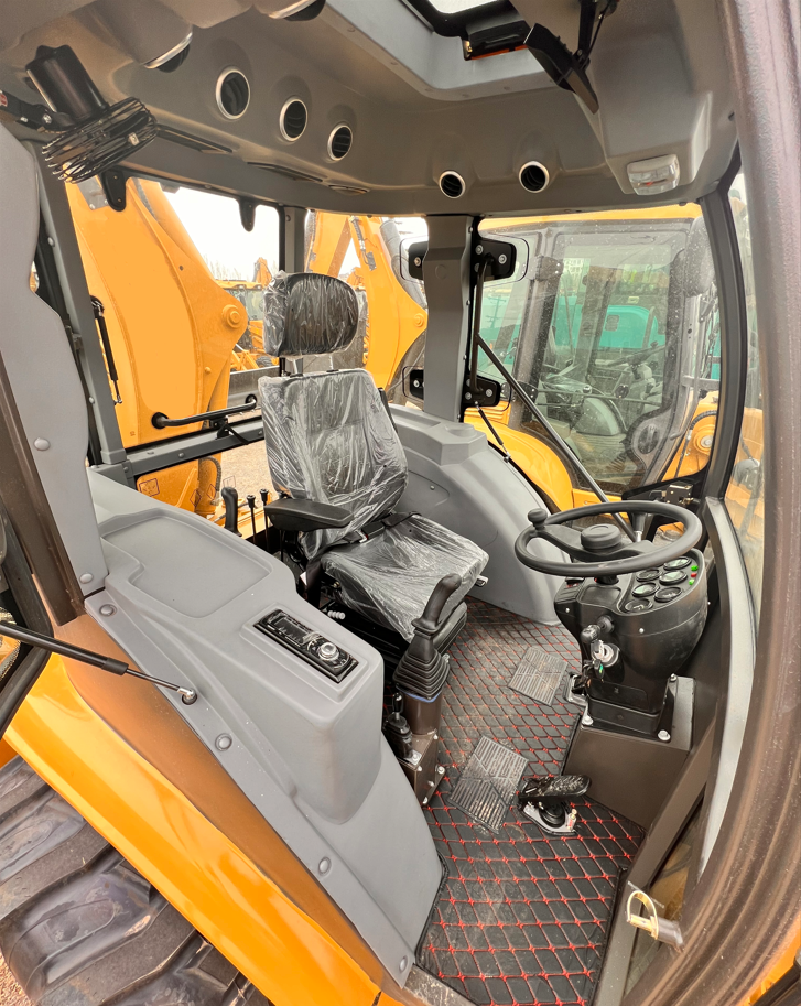 Backhoe Loader SNSC 388 Excavator Machine with Yunnei Engine Construction Equipment
