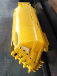 Pile Machinery Drill Rig Bucket Teeth Two Flap 1200mm