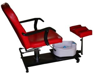 Wholesale Red Foot SPA Pedicure Chair No Plumbing With Massage , Hydraulic Pump from china suppliers