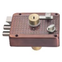 Buy cheap Brass Cylinder Zinc Rim Latch Door Lock Round Bolt With Paint Spraying 310 product