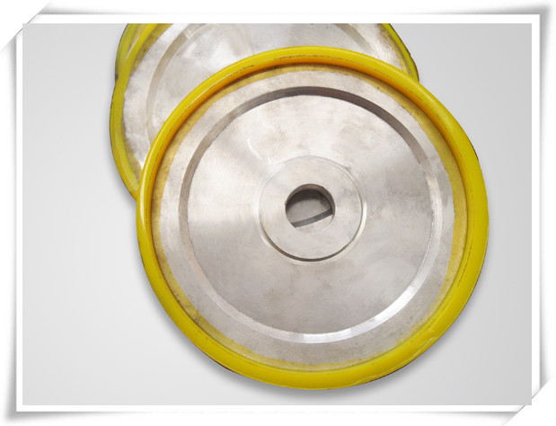 Any Size Any Color Oil Resistant Aging Resistant Polyurethane Wheels Coating with Iron Core
