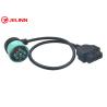 Buy cheap Right Angle Green J1939 Deutsch 9-Pin Female to J1962 OBD2 16 Pin Female Cable from wholesalers