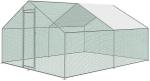 Outdoor Farm Electroplated 4mx3m Chicken Run Kennel