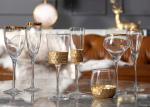 Luxury Long Stem Wine Glasses Glass Crystal Champagne Glass 100ml Capacity