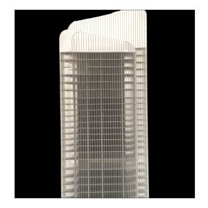Buy cheap Modern N Scale Skyscraper Curved Facade 1:100 Architecture Model from wholesalers