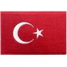 Buy cheap Durable Custom Velcro Turkey Flag Patch Iron On Patches South Africa from wholesalers