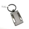 Buy cheap MOQ 500 Black Gun color Metal Keychain Holder with Customized Logo for from wholesalers