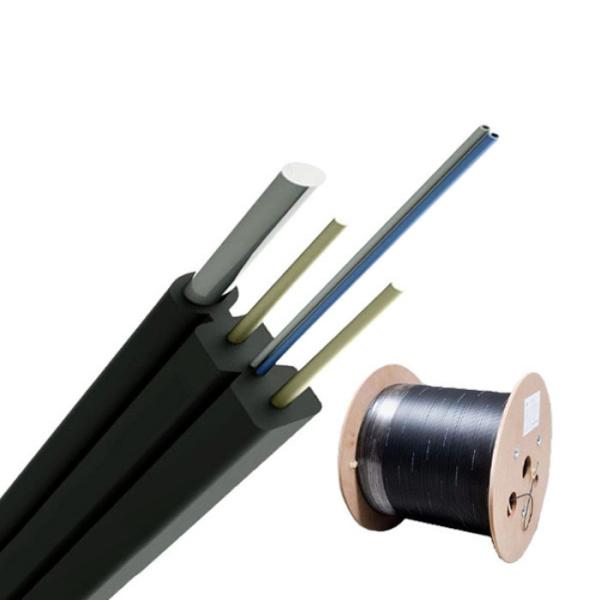 Buy cheap GJYXCH Self Supporting Indoor Fiber Optic Cable PVC LSZH Fiber Drop Cable from wholesalers