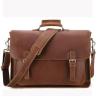 Buy cheap First Layer Cowhide Men'S 17 Inch Retro Laptop Messenger Bags from wholesalers