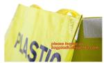 Supermarket Foldable Shopping Bag PP Woven Fabric Reusable Bag,Promotional
