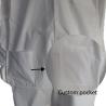 Buy cheap Stock Uniform White Anti Static Lightweight Lab Coat Visitor Coat from wholesalers