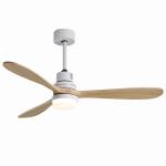 EMC Home Hotel 220v 1320MM Wood Ceiling Fan Light Three speed Customized