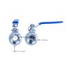 Buy cheap Stainless Steel Instrument Manifold Valve 2 PC 1 Inch High Pressure Ball Valve 1000 Psi from wholesalers