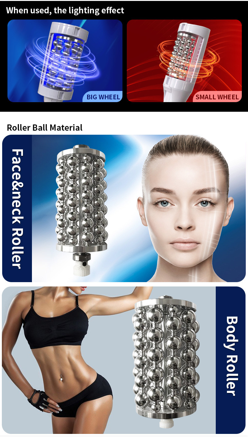 Lymphatic Body Shaping Machine Vacuum Roller Slimming Skin Tightening