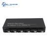 Buy cheap Single Mode Optical Fiber Transceiver 6 Fiber Port 2RJ45 Port from wholesalers