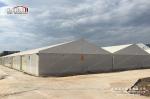 Water Resistant Industrial Storage Tents With Steel Sandwich Hard Wall